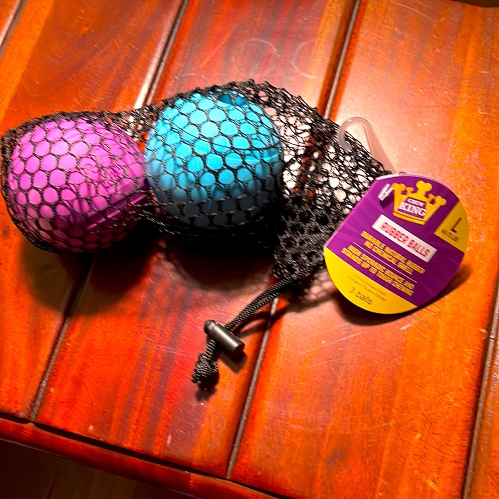Go Fetch - Rubber Balls NWT